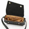 ADBGA856 American Darling Quilted Leather Crossbody Bag-Tooled Floral Flap with Western Strap