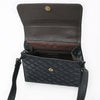 ADBG1798 American Darling Hand Tooled Floral Quilted Leather Messenger Bag