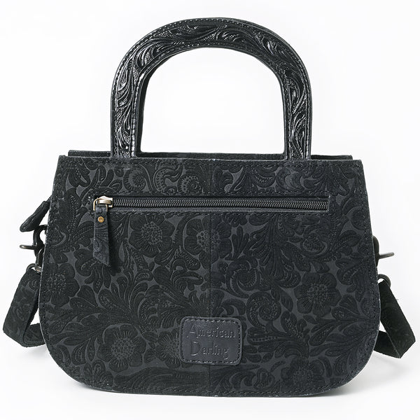 ADBG1799 American Darling Damascus Floral Embossed & Hand Tooled Leather Western Tote Bag