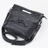 ADBG1804 American Darling Hand Tooled Floral Carved Leather Western Clutch Bag