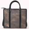 ADBGM775 American Darling Handcrafted Quilted Leather Tote Bag with Riveted Accents