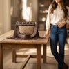 ADBGM776 Shoulder Bag Hair-On Genuine Western Leather Women Bag