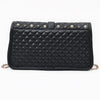 ADBGA870 American Darling Quilted Leather Cross body Bag with Rivets and Concho Detail