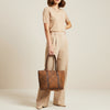 ADBGM790 American Darling Quilted Leather Tote Bag with Hand-Stitched Details