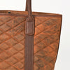 ADBGM790 American Darling Quilted Leather Tote Bag with Hand-Stitched Details