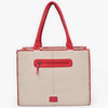 ADBGA882 American Darling Embroidered Braided Genuine Leather Western Tote Bag