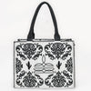 ADBGA884 American Darling Quilted Embroidered Genuine Leather Western Tote Bag