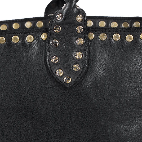 SWL139 Solviera -Handcrafted Riveted Tote