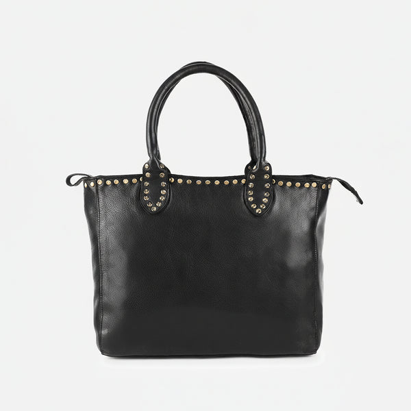 SWL139 Solviera -Handcrafted Riveted Tote
