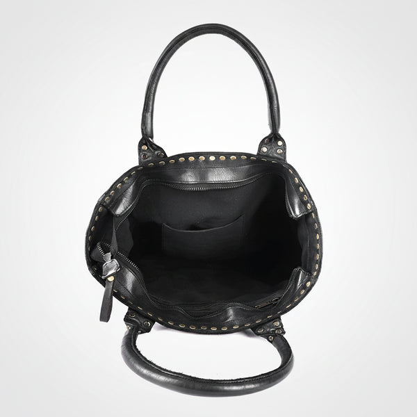SWL139 Solviera -Handcrafted Riveted Tote