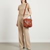 SWL141 Ardesia - Leather Braided Shoulder Bag