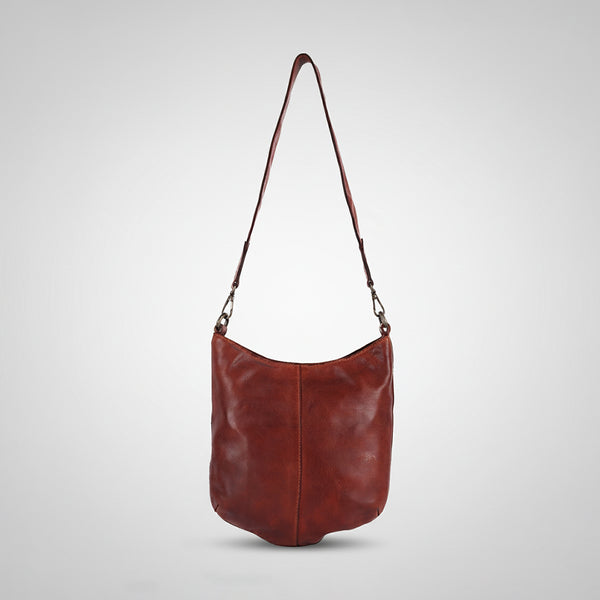 SWL142 Campello - Soft Supple Leather Hobo Bag