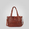SWL146 Ventello - Leather Perforated Tote Bag