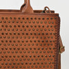 ADBGM791 American Darling Studded Leather Handbag with Braided Edge Accents