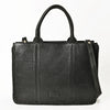 ADBGM792 American Darling Studded Leather Tote Bag with Hand-Braided Details