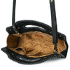 ADBGA904 American Darling Western Suede Leather Clutch Bag with Braided Trim & Concho Accents