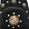 ADBGA908 American Darling Western Sling Bag - Hand Tooled Floral Leather & Hair-on Cowhide