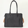 ADBG1820 American Darling Hand Tooled Floral Carved & Quilted Leather Western Tote Bag