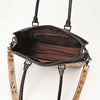 ADBG1820 American Darling Hand Tooled Floral Carved & Quilted Leather Western Tote Bag