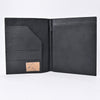 ADBG1823 American Darling Hand Tooled Floral & Crocodile Embossed Leather Western Portfolio Bag