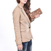 ADBG1826 American Darling Hand Tooled Floral Carved Leather Wallet handbag