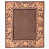 ADFRA101 American DarlingHand Tooled Genuine Leather Photo Frame