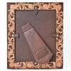 ADFRA101 American DarlingHand Tooled Genuine Leather Photo Frame
