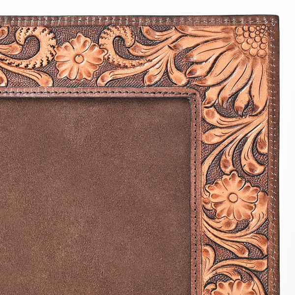 ADFRA101 American DarlingHand Tooled Genuine Leather Photo Frame