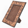 ADFRA101 American DarlingHand Tooled Genuine Leather Photo Frame
