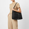 SWC141 Artisan Woven Leather Hobo Bag