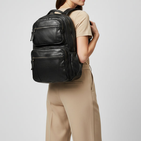 SWC414 Terrassa - Commuter Multi-Zip Backpack