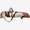ADGC109 Gun Case Hair-On Hand Tooled Genuine Leather women bag western Bag