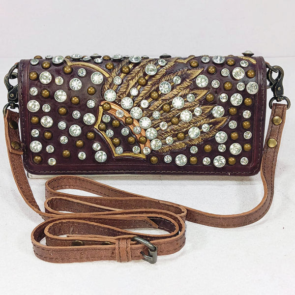 ADBG1840 Crossbody Genuine Full Grain Leather Women Bag