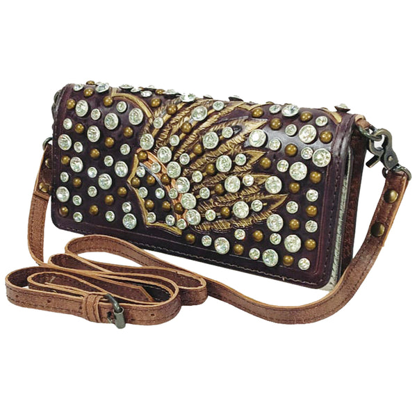 ADBG1840 Crossbody Genuine Full Grain Leather Women Bag