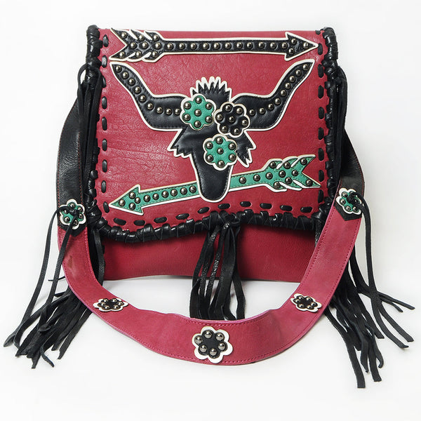 ADBGM808 Messenger Genuine Leather women bag western Bag