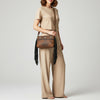 ADBGM810 Embossed Crossbody Genuine Leather Women Bag