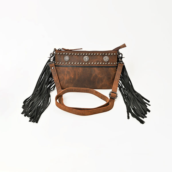 ADBGM810 Embossed Crossbody Genuine Leather Women Bag