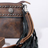 ADBGM810 Embossed Crossbody Genuine Leather Women Bag
