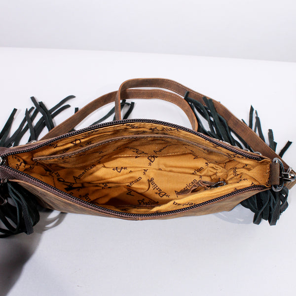 ADBGM810 Embossed Crossbody Genuine Leather Women Bag