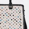 ADBG1848 American Darling Western Leather Tote Bag - Hair-On Cowhide & Braided Riveted Detail