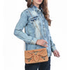 ADBGA944 American Darling Western Embroidered Genuine Suede Cross body Bag