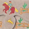 ADBGA944 American Darling Western Embroidered Genuine Suede Cross body Bag