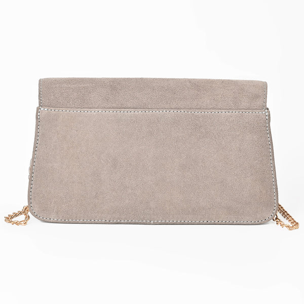 ADBGA944 American Darling Western Embroidered Genuine Suede Cross body Bag