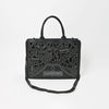 ADBGM830 American Darling Leather Western Laser Cut Studded Tote Bag