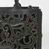 ADBGM830 American Darling Leather Western Laser Cut Studded Tote Bag