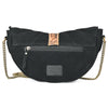 ADBGA956 American Darling Western Suede Cross body Bag - Hand Tooled Floral Trim & Concho