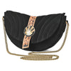 ADBGA956 American Darling Western Suede Cross body Bag - Hand Tooled Floral Trim & Concho