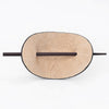 ADHCG101D-L American Darling Leather Hair Stick Barrette Floral Tan Hair Accessories