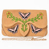 ADBGA944 American Darling Western Embroidered Genuine Suede Cross body Bag