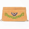 ADBGA944 American Darling Western Embroidered Genuine Suede Cross body Bag